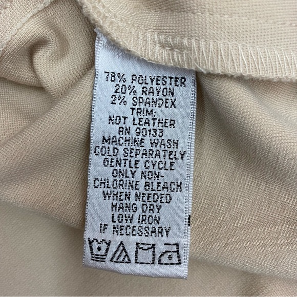 SA by Seth Aaron Faux Leather Zipper Detail Top - Picture 5 of 6